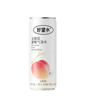 Soda Water Peach Flavour 330ml
