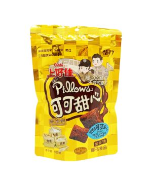 OISHI Thin Pillows With Coca Filling 100g