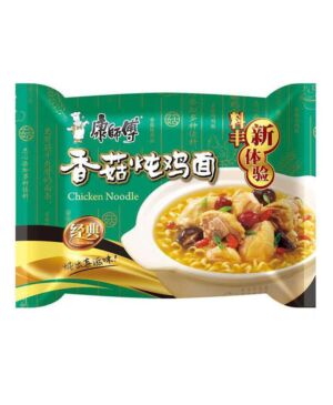 MASTER KONG Instant Noodles - artificial Chicken with mushroom Flavour 100g