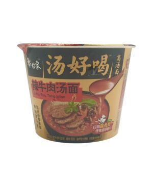 BAIXIANG Bowl Instant Noodle-Spicy Beef Soup Flavor 119g