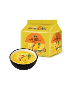 MASTER KONG Instant Noodles - Artificial Hen Soup Flavour 5 in 1 515g