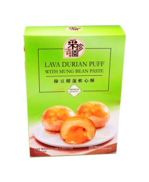 Cai Zhen Yuan Lava Durian Puff with Mung Bean Paste 300g