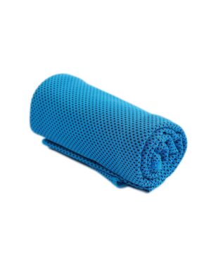 Microfiber cool sport towel light blue
