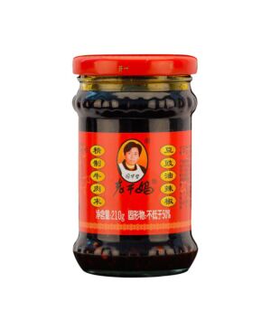 LAOGANMA Minced Beef Black Bean In Chilli Oil 210g
