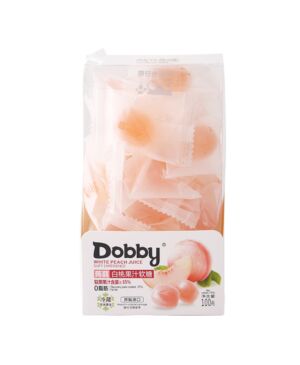 DOBBY Soft Candy (White Peach Flavor) 100g
