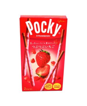 JP Pocky Chocolate Tubutubu Strawberry 55g