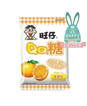 【Easter Special offers】WANT WANT QQ Candy - Orange 70g