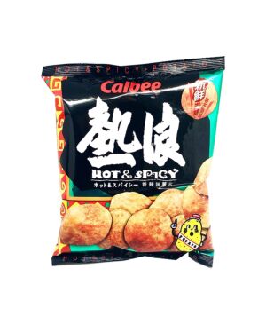 Calbee Potato Crisps Hot&Spicy Flavour 55g
