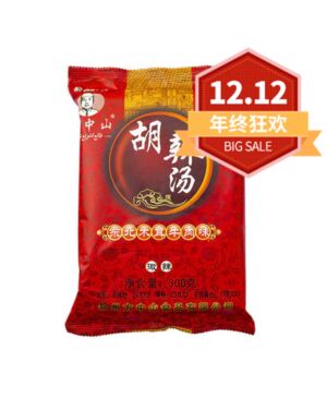 【12.12 Special offer】FANGZHONGSHAN Black Fungus and Beef Spicy Soup 300g