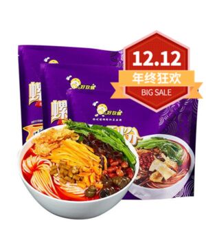 【12.12 Special offer】【Three packs】 HAOHUANLUO Artificial Snail Vermicelli 300g*3