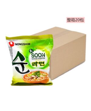 Nongshim Soon Veggie Noodle 112g * 20 Bags