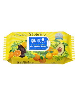 Saborino Morning Care 3-in-1 Fruity Herb Face Mask 