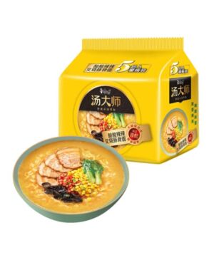 【Buy 1 get 1 free】KSF Sour and Spicy Barbecued Pork Bone Noodles 600g