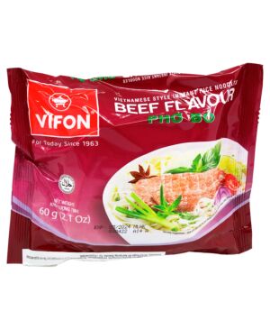 Rice Noodle Beef Flavour Pho Bo 60g