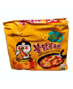 Samyang Hot Chichen Ramen Cheese Noodles 140*5