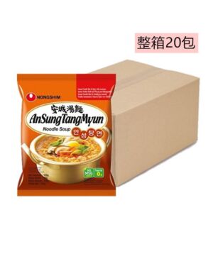 Nongshim An Sung Tang Myun Ramyun Hot & Spicy 125g *20 Bags