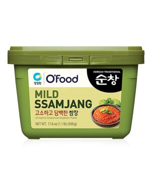 CJO original seasoned soybean Paste (Mild Ssam Jang) 500g