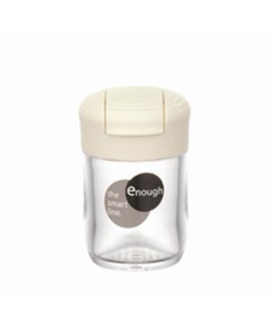 Plastic Seasoning Spice Pot Storage Container Condiment Jar Cruet 68mL - White