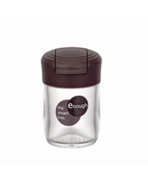 Plastic Seasoning Spice Pot Storage Container Condiment Jar Cruet 68mL - Brown