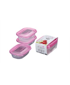 HomePack Food Storage Containers H3P  220ml Pink