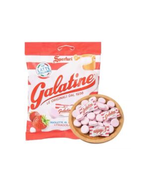 GALATINE Tavolette Milk Tablets-Strawberry Flavour 115g