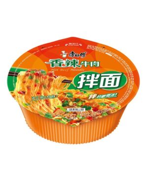 MASTER KONG Instant Noodles - Spicy Artificial Beef Flavour (DRY) 127g