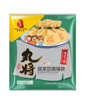WJ Vegetable Tofu Lucky Bag 200g