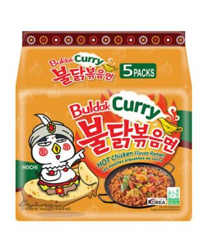 SAMYANG Halal Hot Chicken Ramen Curry Noodles 140g*5