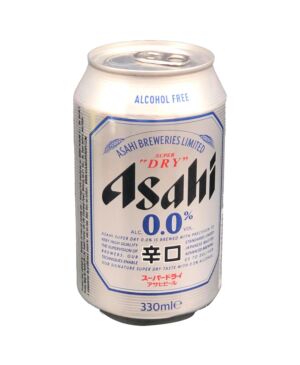 Asahi 0.0% Non Alcohol Beer Can 330ml