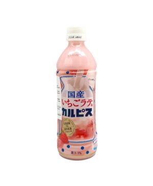 Calpico Water Soft Drink Strawberry 500ml