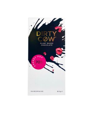 DIRTY COW CHERRY POP CHOCOLATE BLOCK 80g