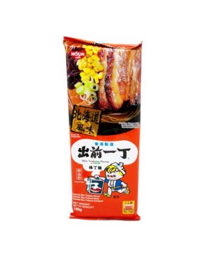 NISSIN Demae Ramen Bar Noodles - Hokkaido Miso Tonkctsu Flavour 188g