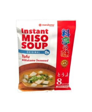 Marukome Ryotei no Aji Miso Soup Tofu (Vegetarian) 8pcs 152g