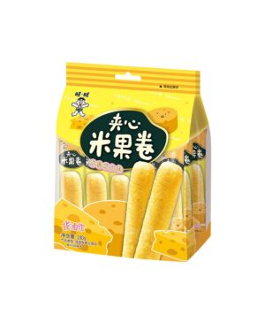 WANT WANT Roll-Artificial Cheese Flavour 180g