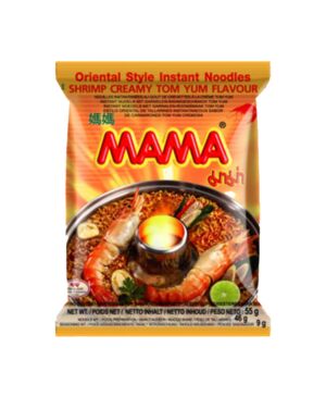 Mama Shrimp Creamy Tom Yum Flavour Noodles 55g