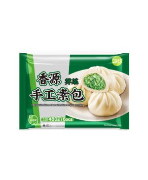 FRESHASIA Chinese Bun with Spinach Filling 480g