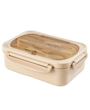 Separate stainless steel lunch box  (with tableware)