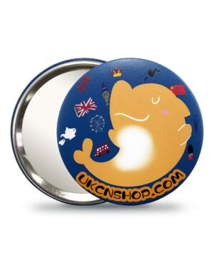 【YOOBOX cultural creation surrounding】British blue Dolphin frosted mirror
