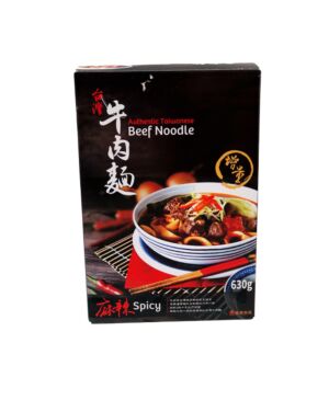 Authentic Taiwan Beef Noodle-Spicy 630g