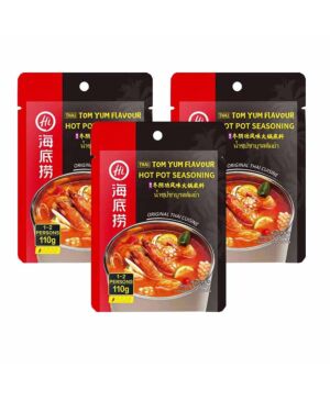 【Three Packs Special】HDL Hotpot Seasoning - Thai Tom Yum Flavour 110g