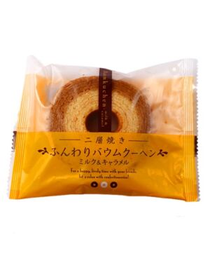 JP Taiyo Bamkuchen Mini Caramel Milk Flavor 65g