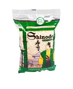Rice Shinode Roundgrain Green Label 1kg