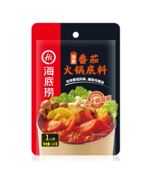 HDL Hotpot Soup Base - Tomato for one 125g