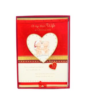 Greeting card A Love and bear