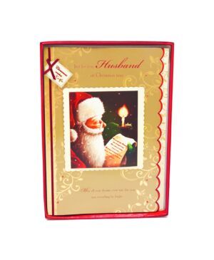 Greeting card B Santa Claus