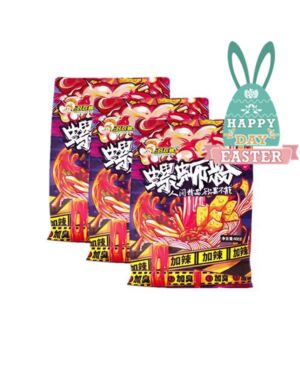 【Easter Special offers】【Three packs】HAOHUANLUO Artificial Snail Vermicelli (Extra Spicy) 400g * 3
