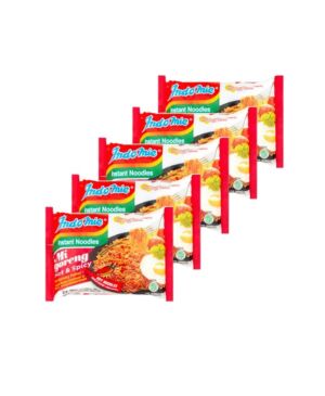 Indo mie Mi goreng Hot & Spicy 80G * 5 bags