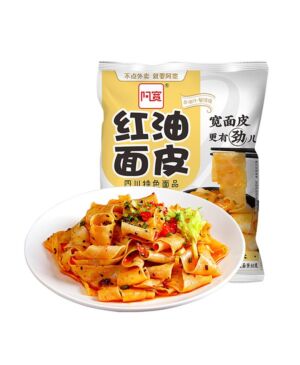BAIJIA AKUAN Sichuan Broad Noodles - Sesame Paste Flavour 120g