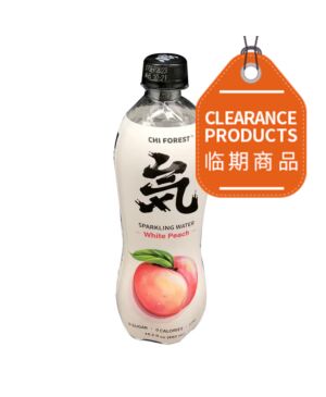 [Buy 1 Get 1 Free] Chi Forest Sparkling Water -Peach Flavour 480ml