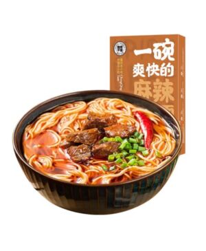 [Buy 1 Get 1 Free] KINGS NOODLE Chongqin Braised Beef Noodles 490g